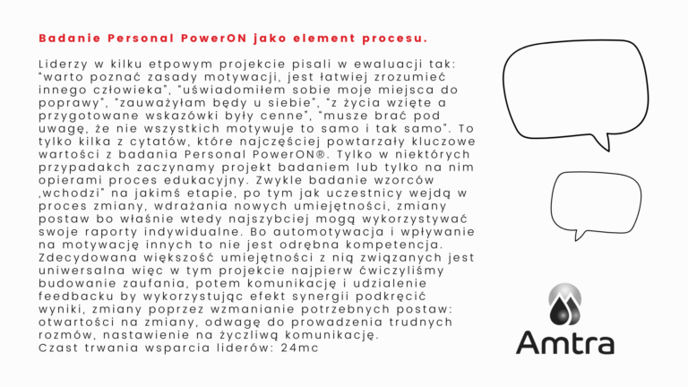 opinia badanie Personal PowerON
